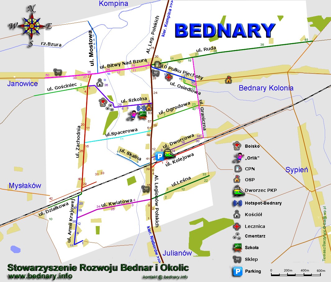 mapa bednary ulice 34 1065x907