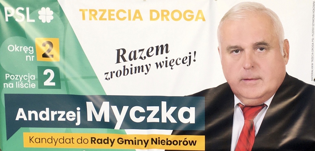 baner Andrzej Myczka 2024